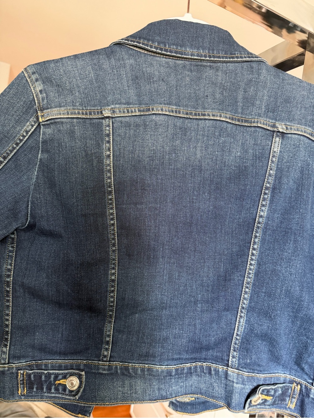 Zara Blue Denim Jacket - Picture 2 of 5